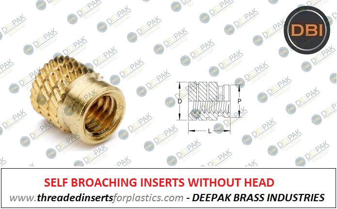 Self Broaching Inserts 